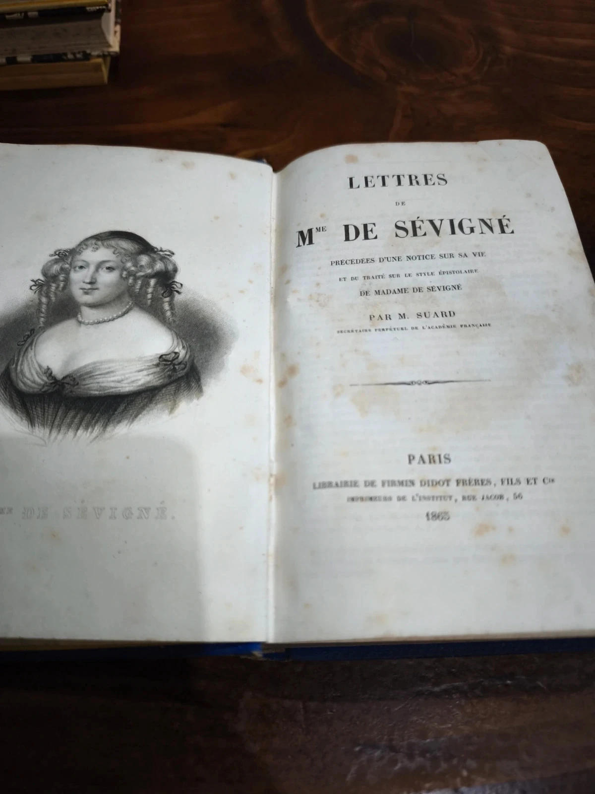 Lettres de madame de Sévigné 1865 – photo 3